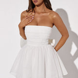 Vestido Mini Katrina - Brilho Marfim