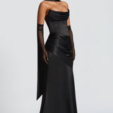 Vestido Maxi Kensington - Preto