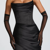 Vestido Maxi Kensington - Preto