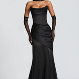 Vestido Maxi Kensington - Preto