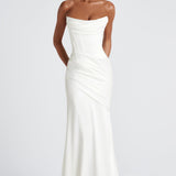 Vestido Maxi Kensington - Marfim