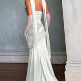 Vestido Maxi Kensington - Menta