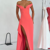 Vestido Maxi Khalesia - Rosa Coral