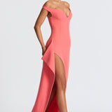 Vestido Maxi Khalesia - Rosa Coral