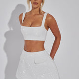 Saia Mini Kiri - Marfim