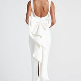 Vestido Lana Midaxi - Marfim