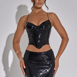 Corset Larisa - Preto