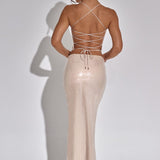 Saia Maxi Larisa - Nude