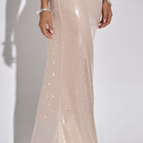 Saia Maxi Larisa - Nude