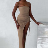 Vestido Maxi Lavina - Mocha