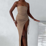 Vestido Maxi Lavina - Mocha