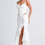 Saia Maxi Lavinia - Marfim