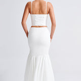 Saia Maxi Lavinia - Marfim