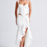 Saia Maxi Lavinia - Marfim