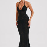 Vestido Maxi Leilina - Preto