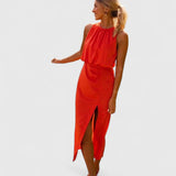 Theonae™ | Vestido Midi Confortável