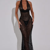 Vestido Maxi Lorena - Preto