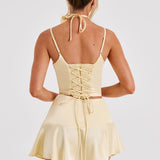 Saia Mini Louisa - Limão