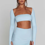 Top Lucianna - Azul Bebê