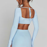 Top Lucianna - Azul Bebê