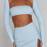 Top Lucianna - Azul Bebê