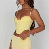 Corset Maddie - Limão