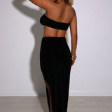 Saia Maxi Malia - Preta