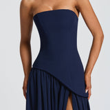 Vestido Maxi Maliyah - Marinho