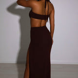 Saia Maxi Mariana - Chocolate