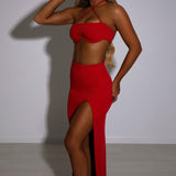 Saia Maxi Mariana - Vermelha