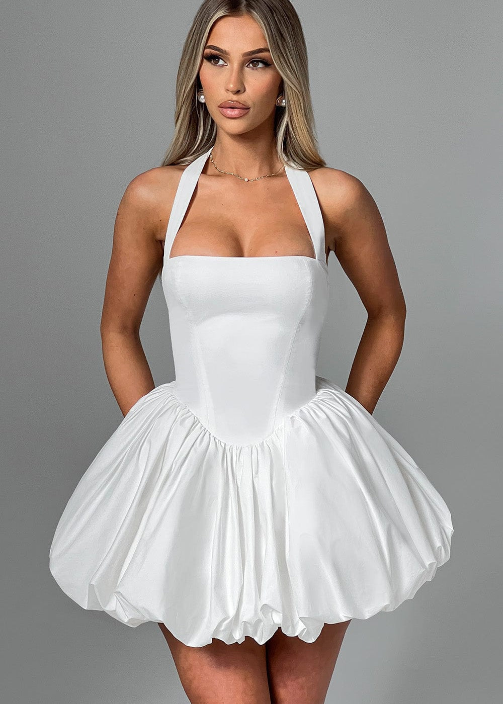 Vestido Mini Maricia - Marfim
