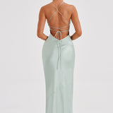 Vestido Maxi Misha - Sálvia