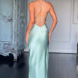 Vestido Maxi Misha - Sálvia