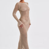 Vestido Maxi Moana - Bege