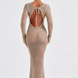 Vestido Maxi Moana - Bege