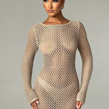 Vestido Maxi Moana - Bege