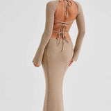 Vestido Maxi Nadine - Bege