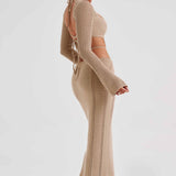 Vestido Maxi Nadine - Bege