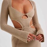 Vestido Maxi Nadine - Bege