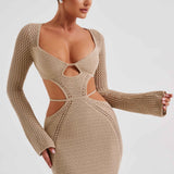 Vestido Maxi Nadine - Bege