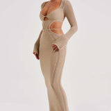 Vestido Maxi Nadine - Bege