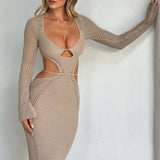 Vestido Maxi Nadine - Bege