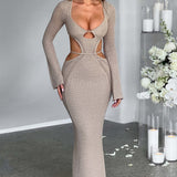 Vestido Maxi Nadine - Bege