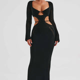 Vestido Maxi Nadine - Preto