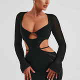 Vestido Maxi Nadine - Preto