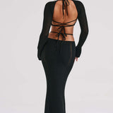 Vestido Maxi Nadine - Preto