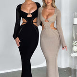 Vestido Maxi Nadine - Preto