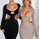 Vestido Maxi Nadine - Preto