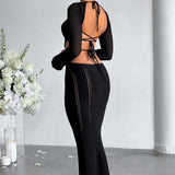 Vestido Maxi Nadine - Preto