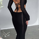 Vestido Maxi Nadine - Preto